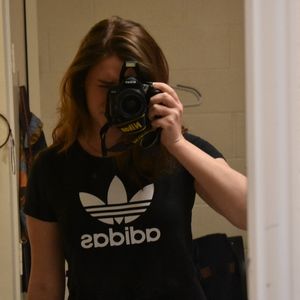 Adidas Black Crop Top